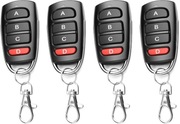 Pilot zdalnego sterowania 4 szt. 433 MHz uniwersalne brama garażowa