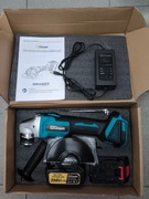 Szlifierka kątowa akumulatorowa Gisam 125mm 2 baterie bezszczotkowa