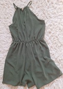 Krótki kombinezon oliwkowy 