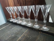 Kieliszki dolikieru martini Vintage Zwiel glass ddr