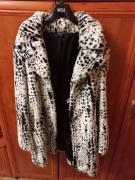 Sztuczne futro panterka Marks & Spencer r. 42