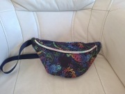 Nowa nerka torebka jaszczurka duza handmadd