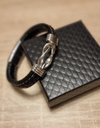 Bransoletka skórzana