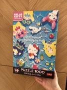 Puzzle Trefl 1000 elementów Hello Kitty Letni relaks