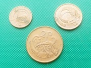 IRLANDIA - 1/2 1 2 Pence Penny 1971 1979 1980 K13