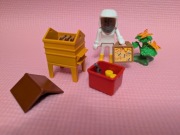 Playmobil zestaw Pszczelarka i ul