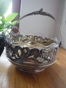 Stara olbrzymia cukiernica  owocarka  Norblin Warszawa ZOBACZ 