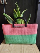 Torebka do ręki TOTEbag handbag handmade basic casual