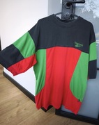 Rebook t-shirt vintage koszula oldschool retro patchwork