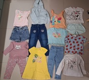 Paka ubrań dla dziewczynki r. 98