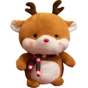 Maskotka Pluszowa Łoś Świętego Mikołaja prezent dla dzieci pluszak 