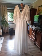 SUKNIA ŚLUBNA W STYLU BOHO- Z SALONU!