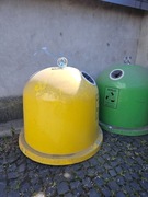 POJEMNIK DO SEGREGACJI ODPADÓW TYPU DZWON 