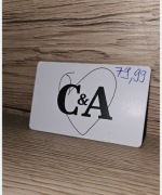 C&A 80€ Karta Podarunkowa Niemcy - 100Zł! taniej niż wartość!