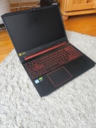 Acer Nitro 5 AN515-54 I5-9300H RAM 16GB SSD 512GB GTX 1650 czarny