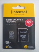 Karta INTENSO microSDXC PREMIUM 64GB
