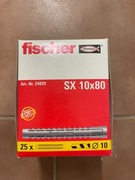 Kołki rozporowe Fischer SX 10x80 / 25 sztuk