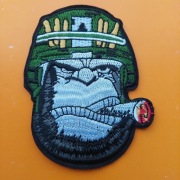 Morale Patch/Naszywka MILITARY 2 GORILLA  (rewers z klejem)