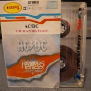 AC/DC "The Razors Edge" - Kaseta Magnetofonowa