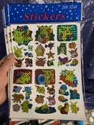 Stare naklejki Pokemon stickers 2000 Star