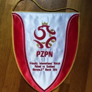 PROPORCZYK HAFTOWANY POLSKA SZKOCJA 2014