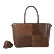 INES DELAURE Shopperka brąz A-92