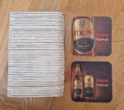 Podkładki piwne - 90 szt WARKA Strong