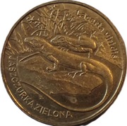 2 złote z 2009 rok - JASZCZURKA ZIELONA + FOLDER W PDF - OBEJ. MOJĄ OFERTĘ