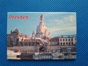 Magnes na lodówkę Dresden panorama Frauenkirche Drezno