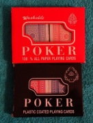 2 komplety talii do pokera albo brydża