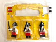 Lego Halloween figurki kościotrupów piratów 3 sztuki minifigurki