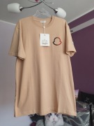 T-shirt męski beżowy Moncler XL