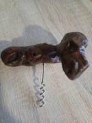 Stary korkociąg do wina z korzenia drzewa, vintage (76)