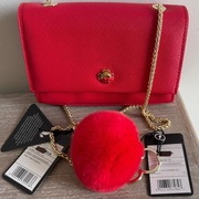 Czerwona torebka Ochnik 