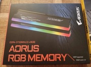Pamięć DDR4 Aorus RGB memory 3733MHz 16gb NOWA