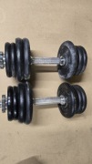 Hantle do ćwiczeń  2x11kg