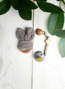 Zawieszka imienna do smoczka i gryzak wafel