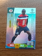 Champions league 2011/12 Moussa Sow FANS FAVOURITE card