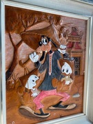 Obraz 3d disney goofy sztuka ścienna skóra 1982