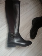 Buty damskie kozaki Vibram ze skóry naturalnej  36,5 nowe