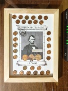 1 cent  USA 30 monet w Ramce  FOLDER