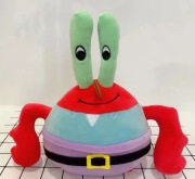 Maskotka Pan Krab Spongebob Z Bajki 25cm Pluszowy
