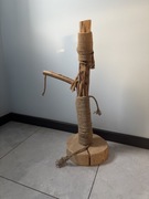 Drapak drewniany dla kota handmade