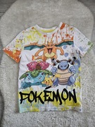 Koszulka Pokemon Rozmiar 104 - 110 na wiek 4 a 5 Lat Minecraft