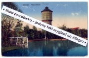 OSTRÓW (OSTROWO) Park i wieża wodna ciśnień ~1914