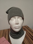 Komplet czapka+komin