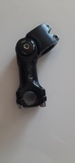 Wspornik regulowany na kierownicę rowerową 25,4 mm wysięg ok. 10 cm używany