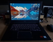 Laptop do gier internetu pracy Nowa bateria dwa dyski