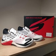 Sketchers SKX Reign r. 45 (29,5 cm) 253020/WRBK White/Red/Black