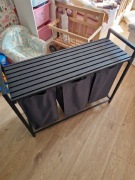 Kosz na pranie 3 komory 